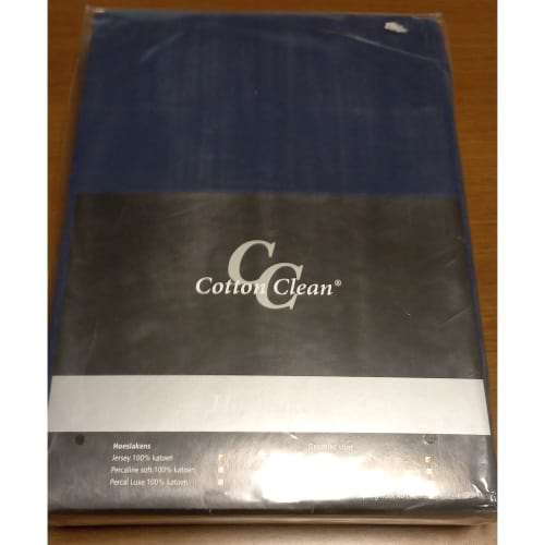 CottonClean - Jersey Katoen Hoeslaken 200x210-220